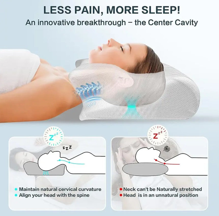 Orthopedic pillow for neck pain