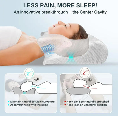 Orthopedic pillow for neck pain